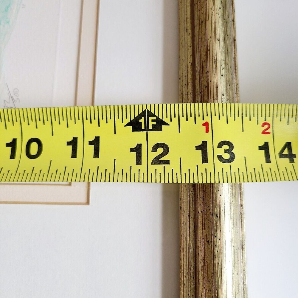 Art By Mary Vickers "New Friends" Lithograph Pencil Signed Glass Framed 182/500 - Picture 10 of 10